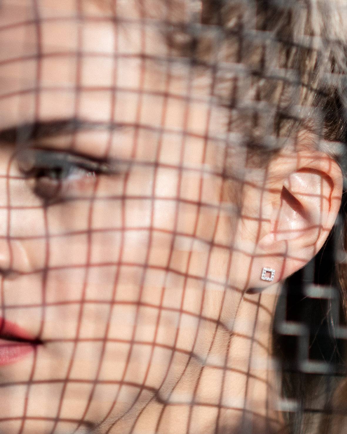 Cube earrings