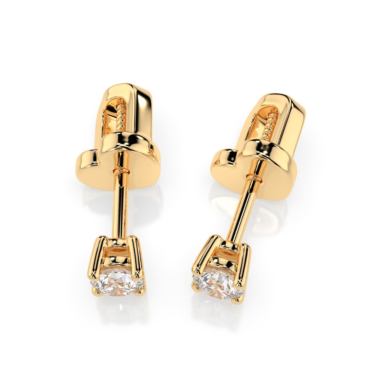 Solitaire Sparkle Earrings