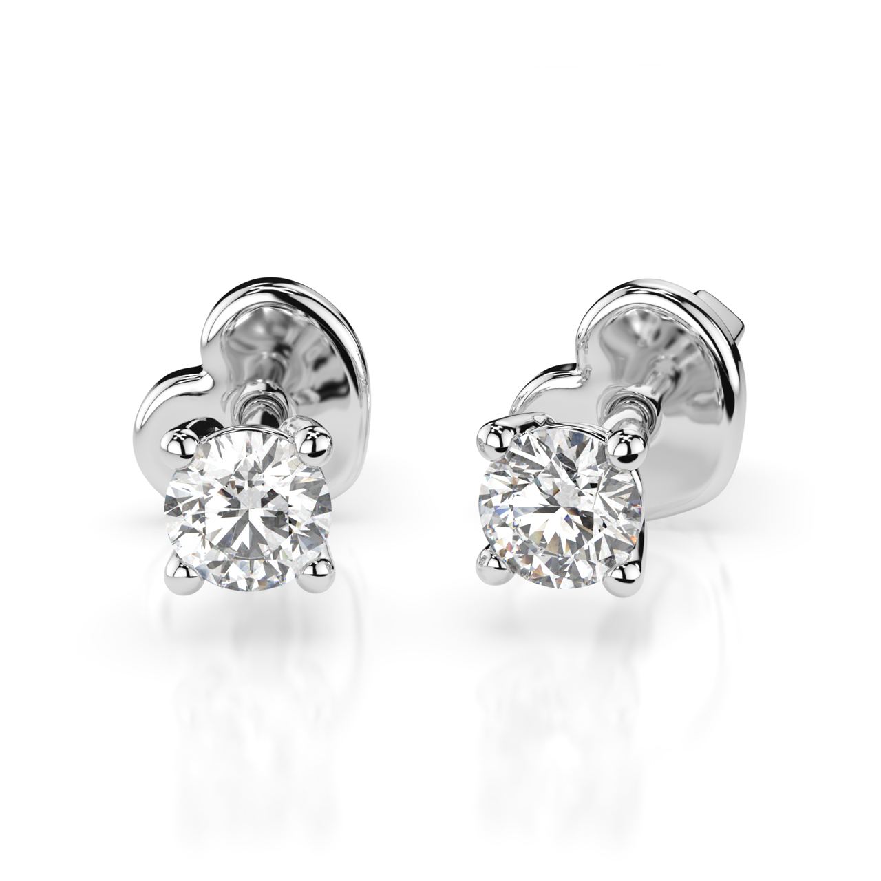 Solitaire Sparkle Earrings