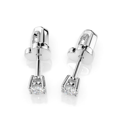 Solitaire Sparkle Earrings